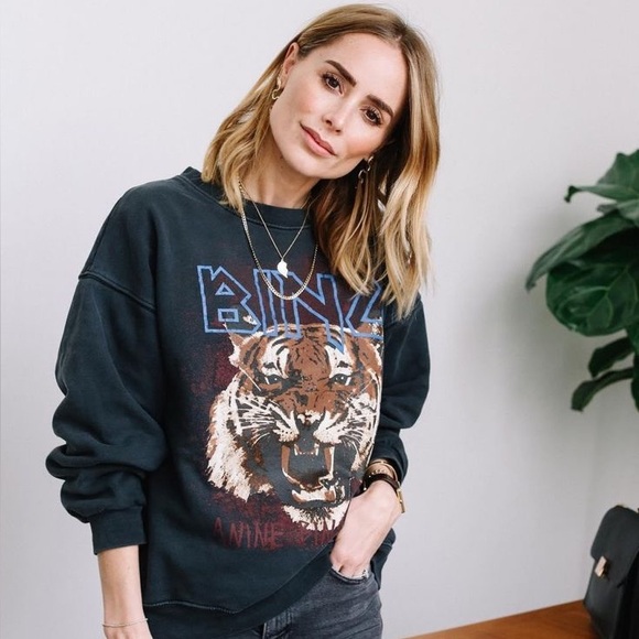 Anine Bing Sweaters - Anine Bing Tiger Sweatshirt